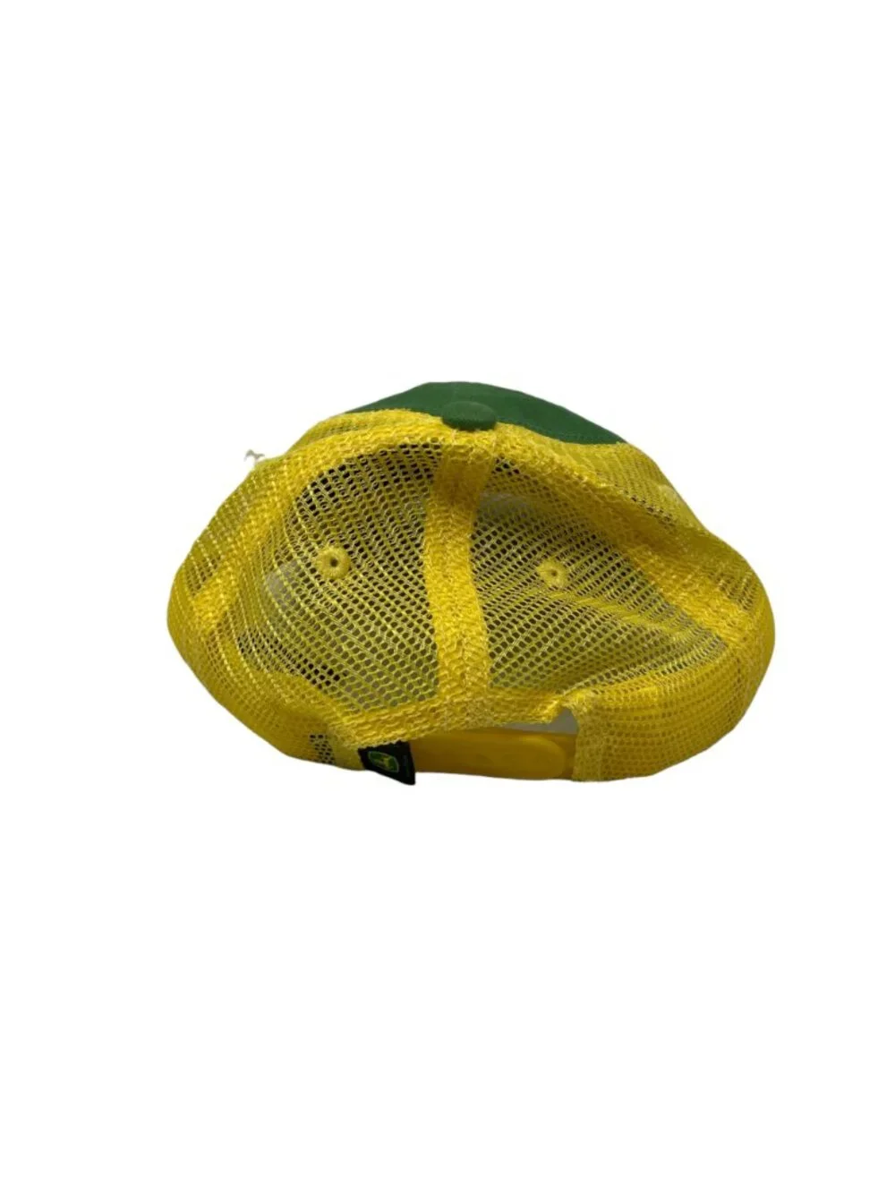 John Deere Hat Toddler OS Trademark Trucker Baseball Mesh Snap Back Green Yellow